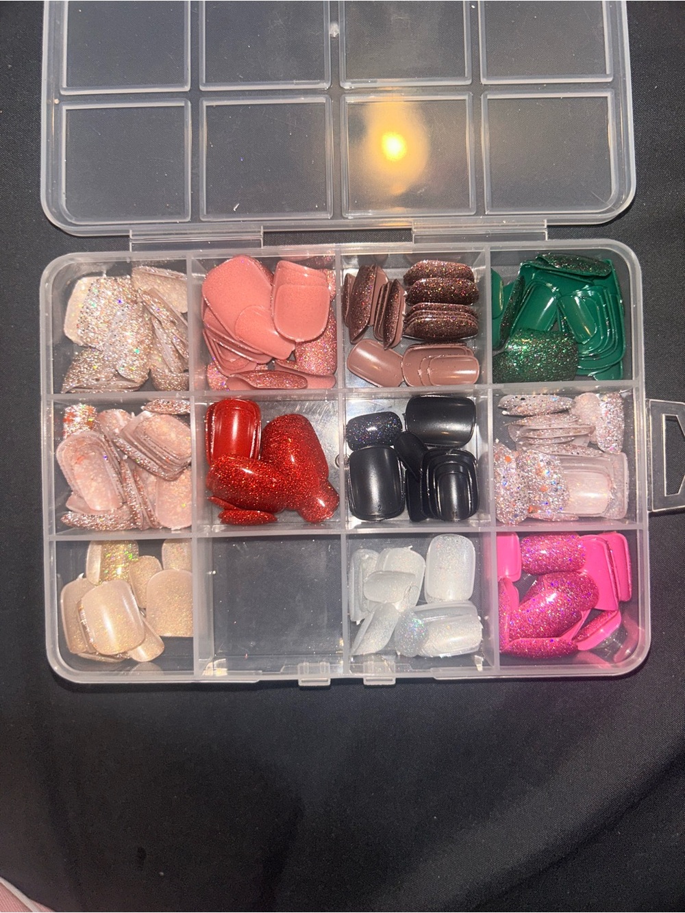 Assorted Colored Press-On Nails